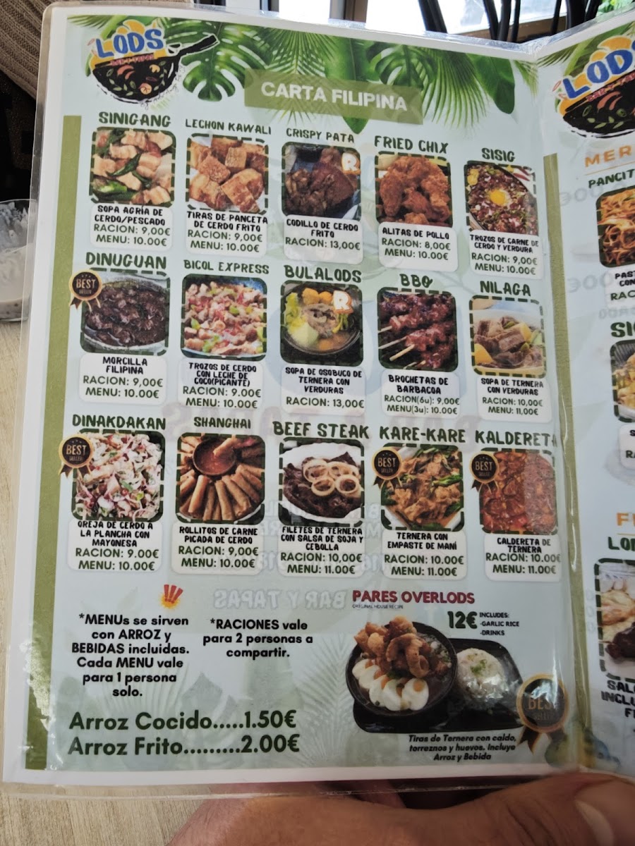 LODS BAR Y TAPAS Photo Menu 2