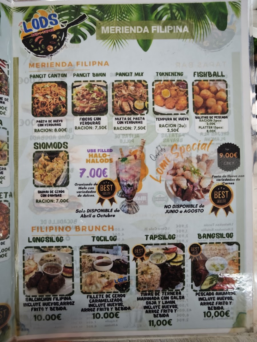 LODS BAR Y TAPAS Photo Menu 3