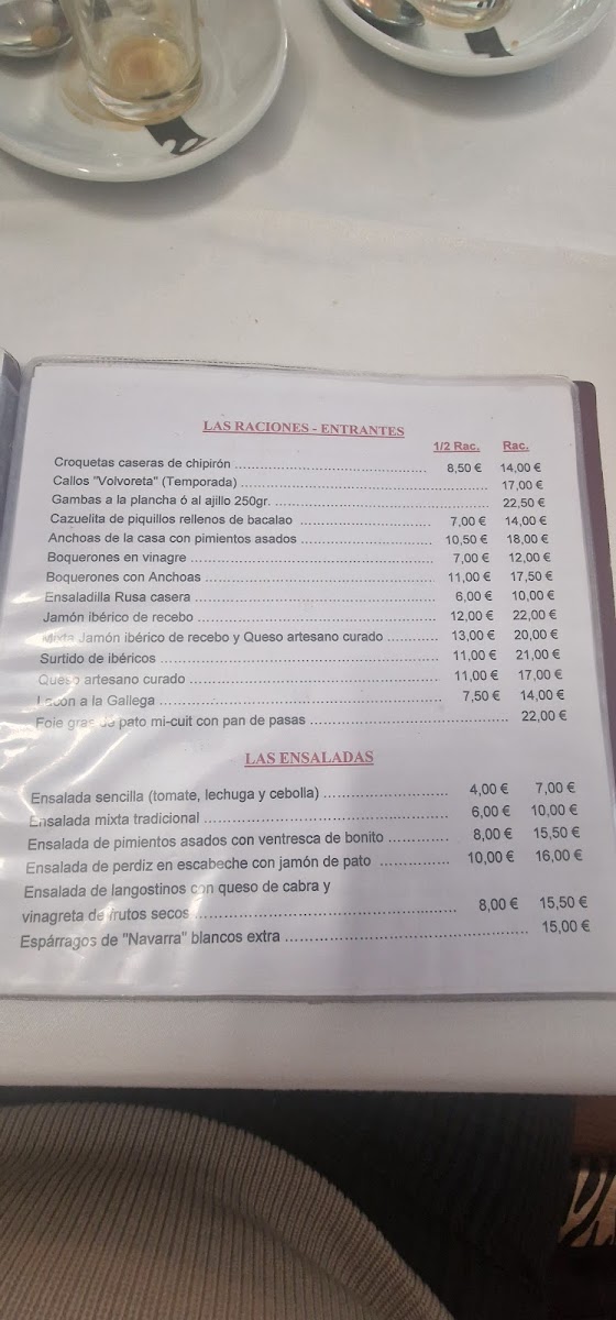 Restaurant Volvoreta Photo Menu 6