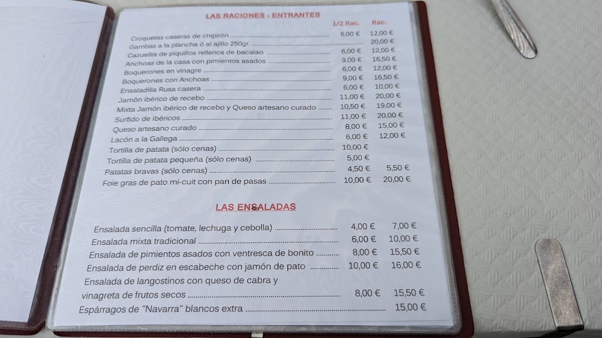 Restaurant Volvoreta Photo Menu 9