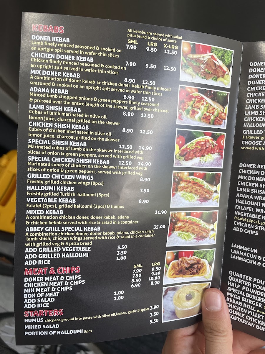 Abbey Grill Photo Menu 10