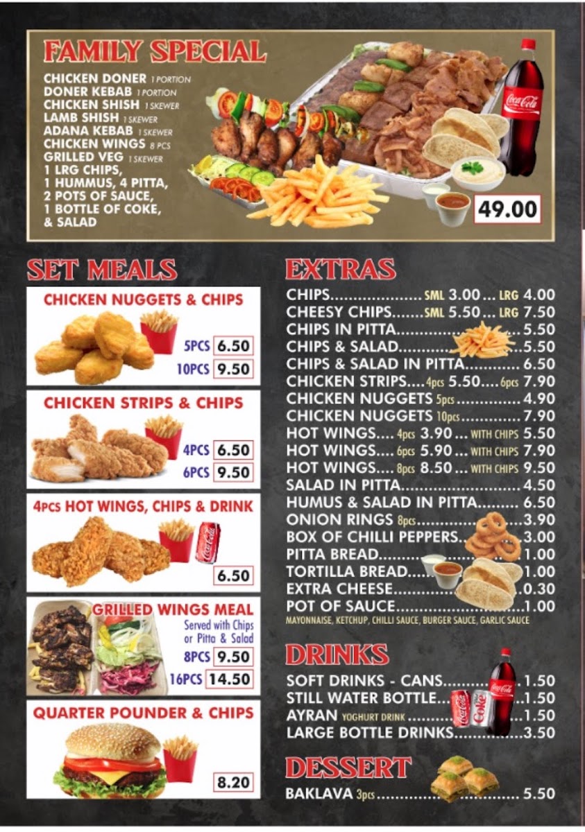 Abbey Grill Photo Menu 2