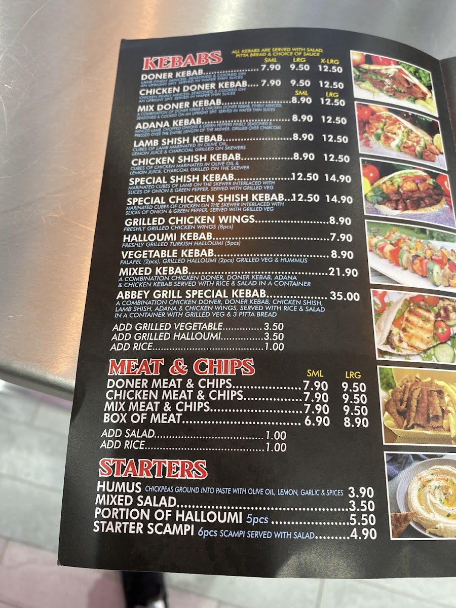 Abbey Grill Photo Menu 8
