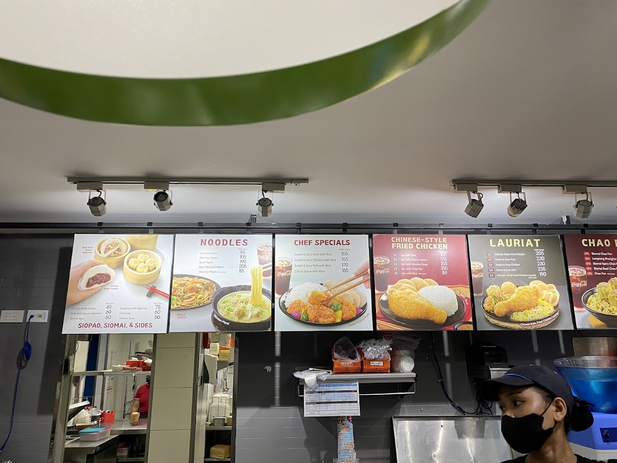 CHOWKING TIMOG Photo Menu 1