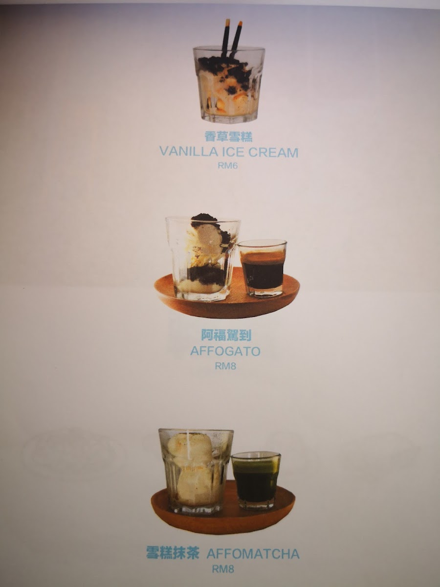 Seven Half Cafe Photo Menu 3