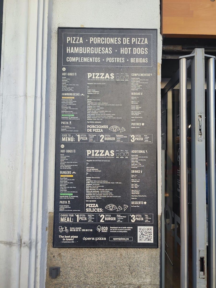 Ópera Pizza Photo Menu 4