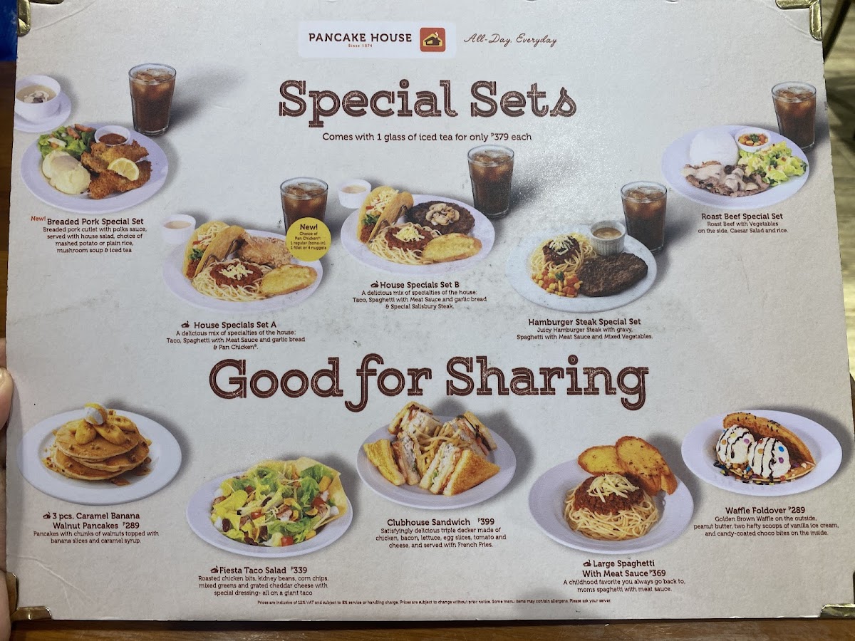 Pancake House Photo Menu 5
