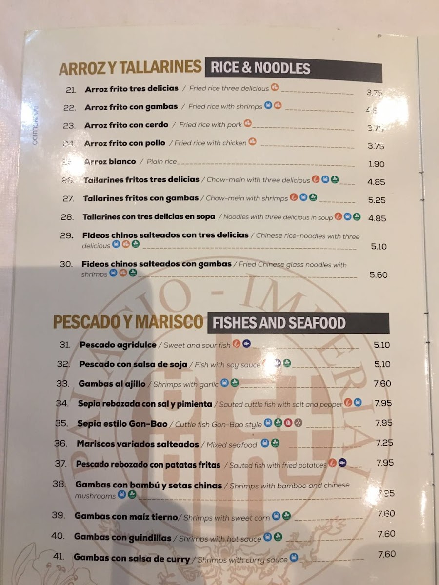 Restaurante Palacio Imperial Photo Menu 4