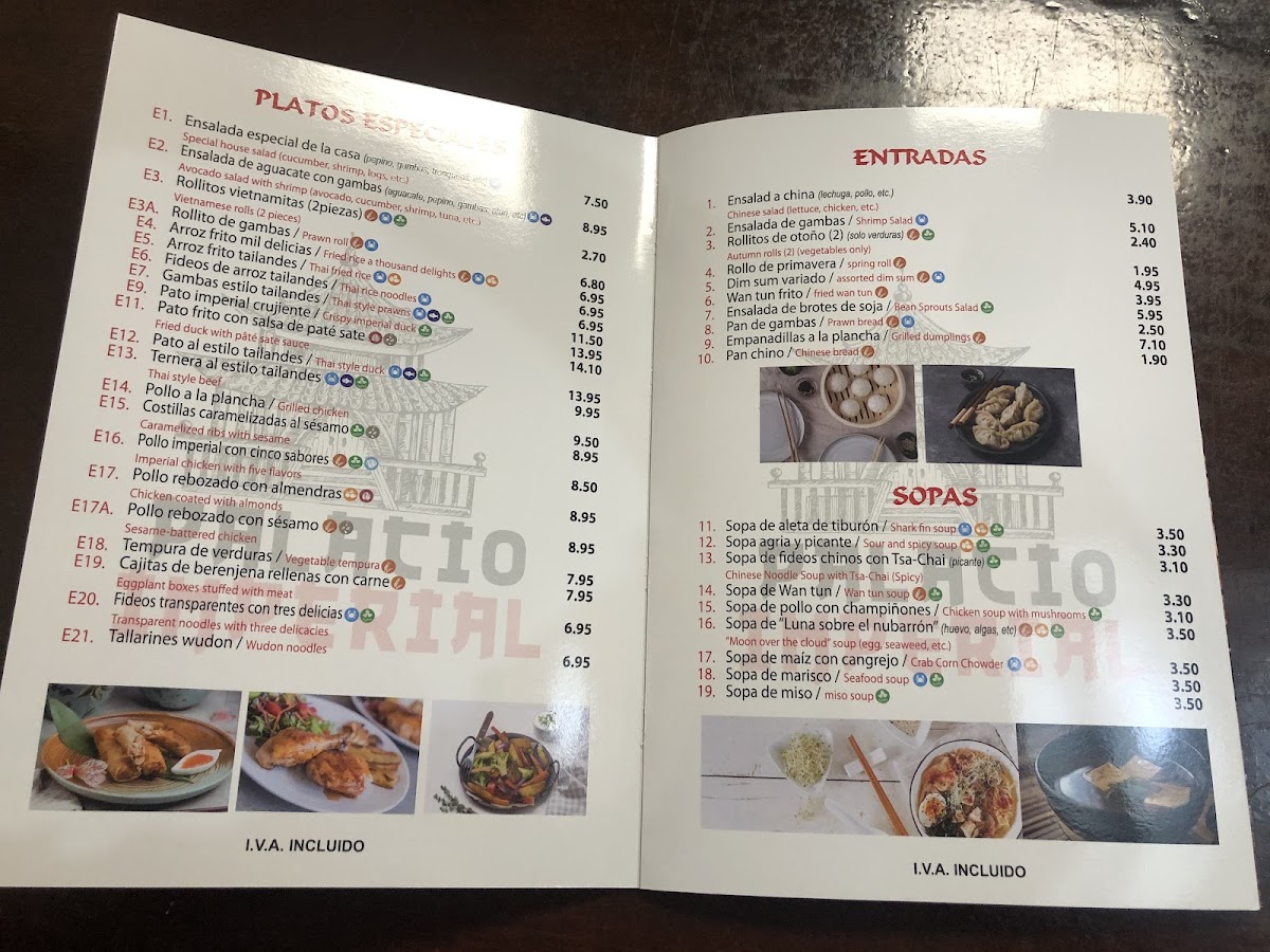 Restaurante Palacio Imperial Photo Menu 5