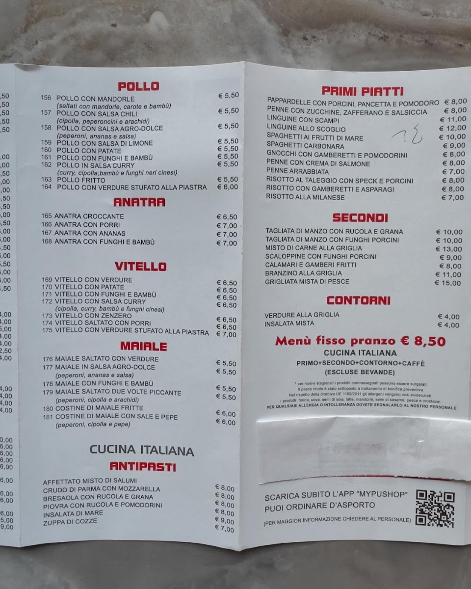 Le favaglie 2 Photo Menu 2