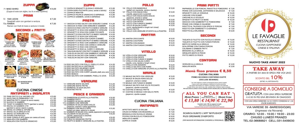 Le favaglie 2 Photo Menu 5