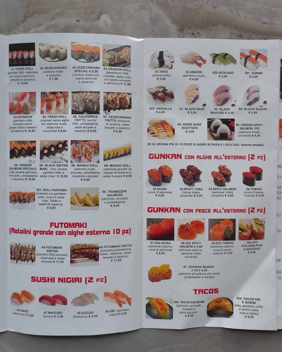 Le favaglie 2 Photo Menu 9