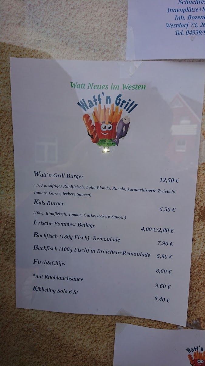 Watt'n Grill Photo Menu 9