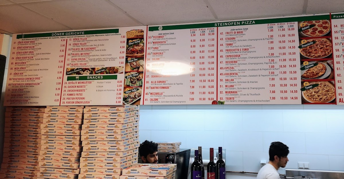 Guldental Döner & Pizza Haus Photo Menu 2