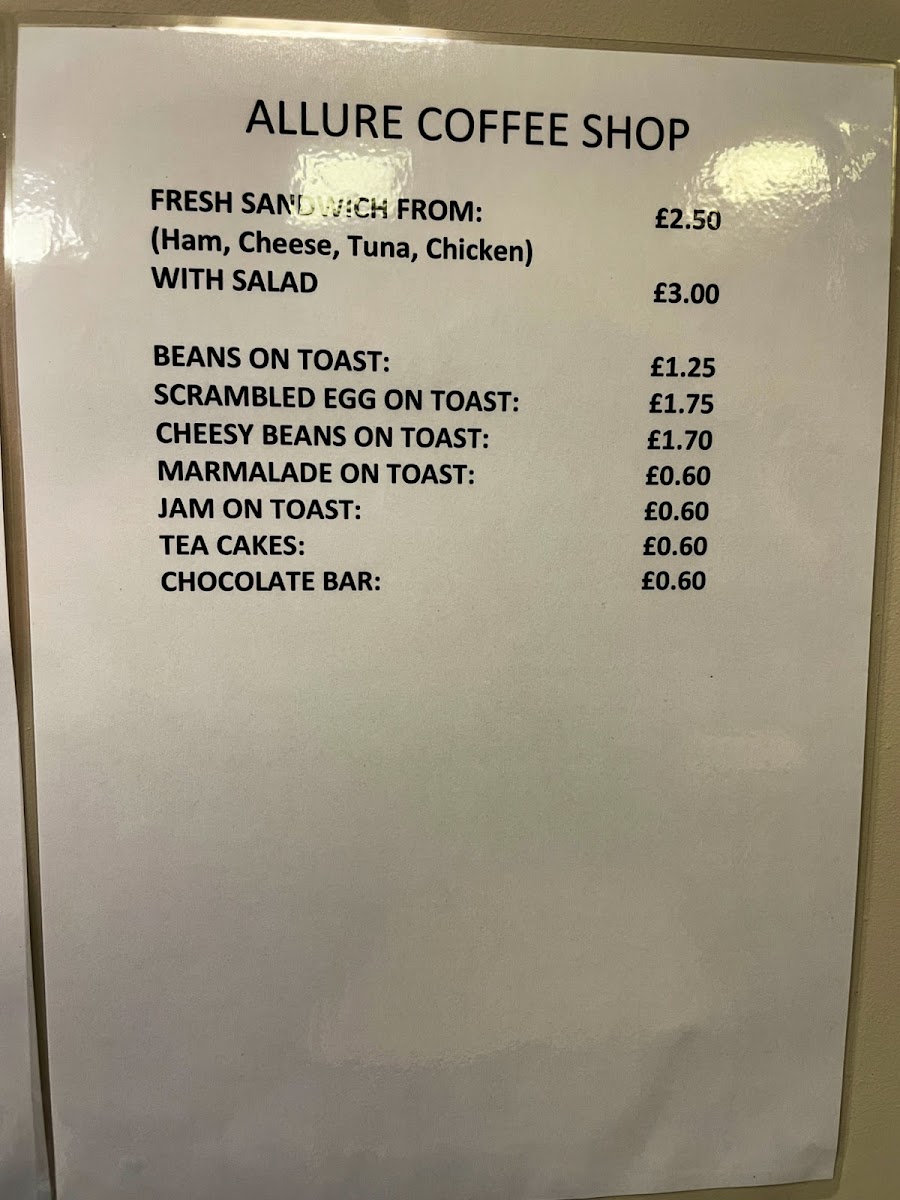 Allure Coffee Shop Photo Menu 5