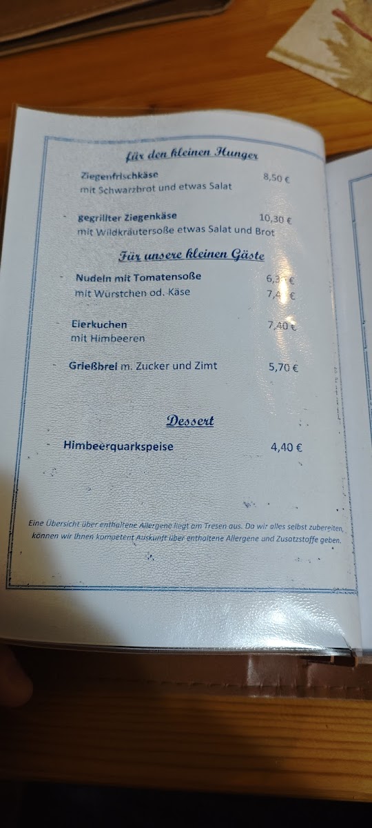 DAS STEINGUT Photo Menu 8