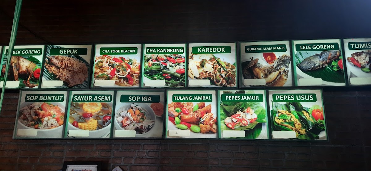 Rumah Makan Khas Sunda Sukahati Photo Menu 7