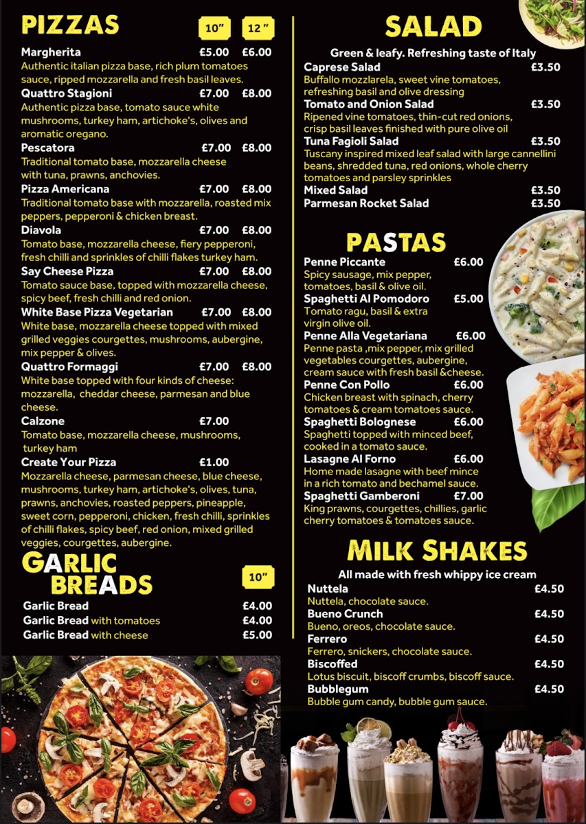 Say cheese Photo Menu 1