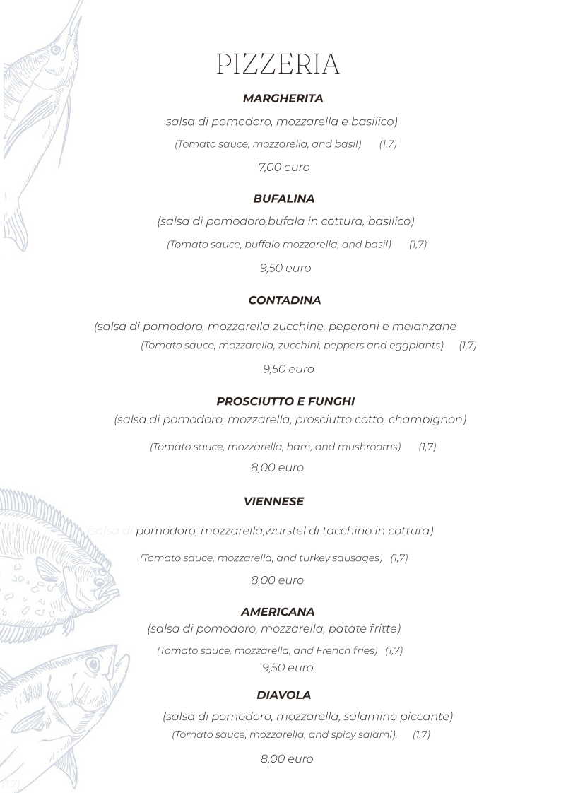 Ristorante Frontemare Photo Menu 10