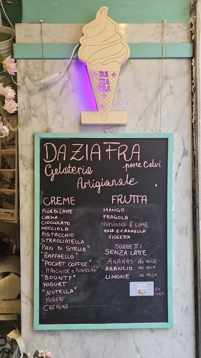 Da Zia Fra - Gelateria Artigianale - Ponte Calvi Photo Menu 3