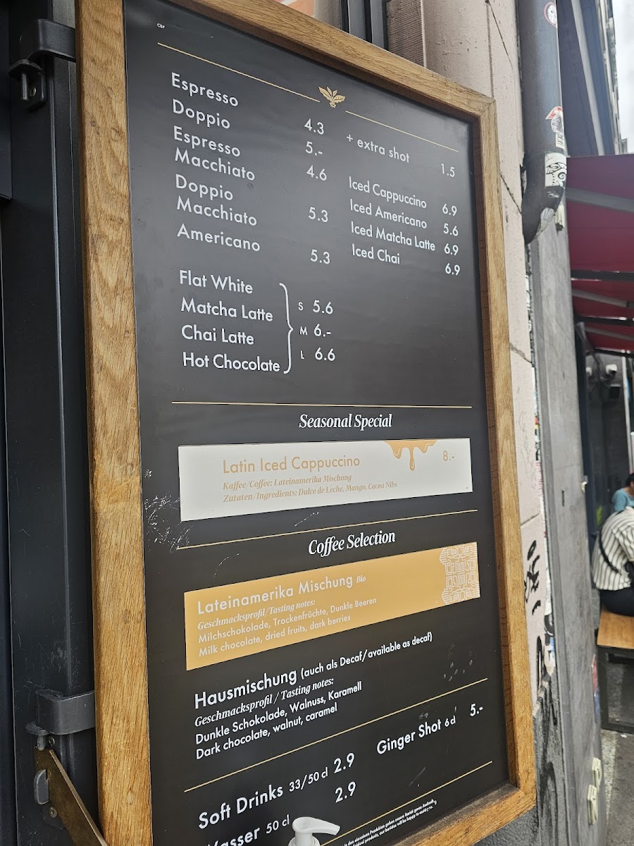ViCAFE Centralbahnplatz Photo Menu 3