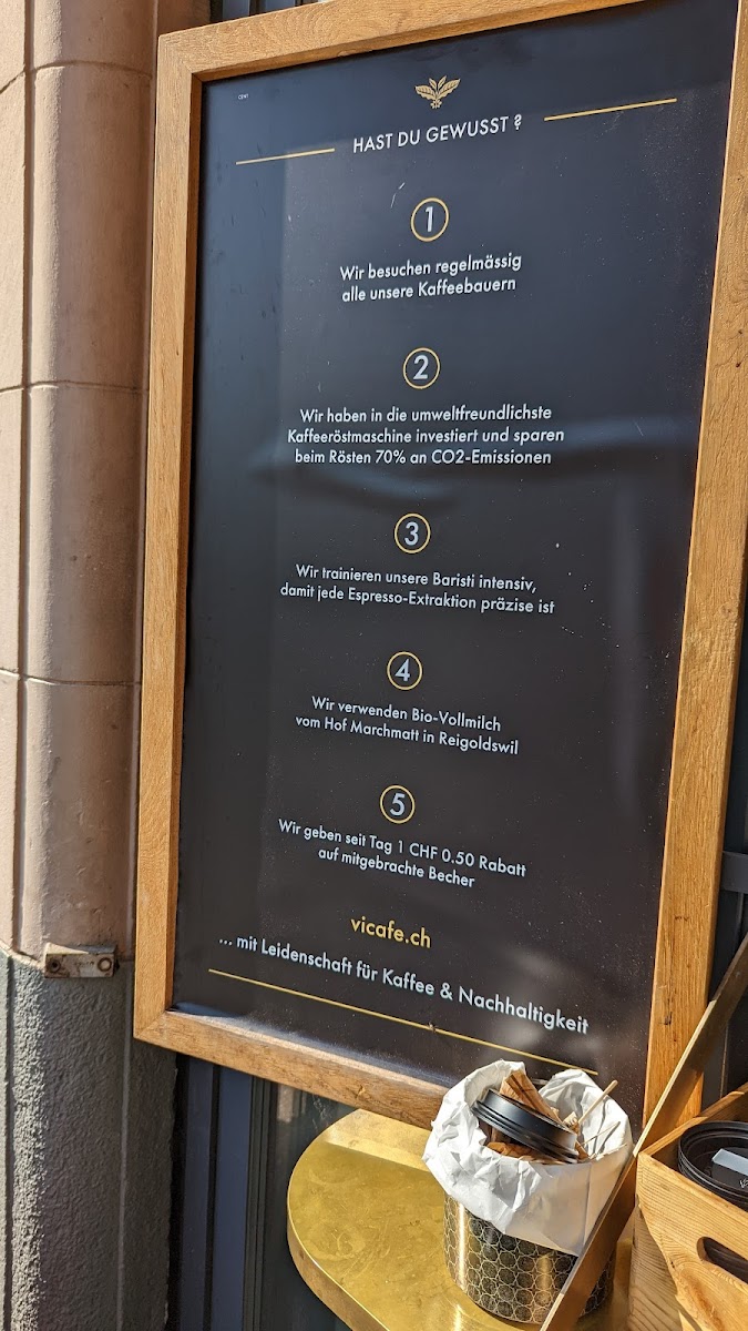 ViCAFE Centralbahnplatz Photo Menu 6