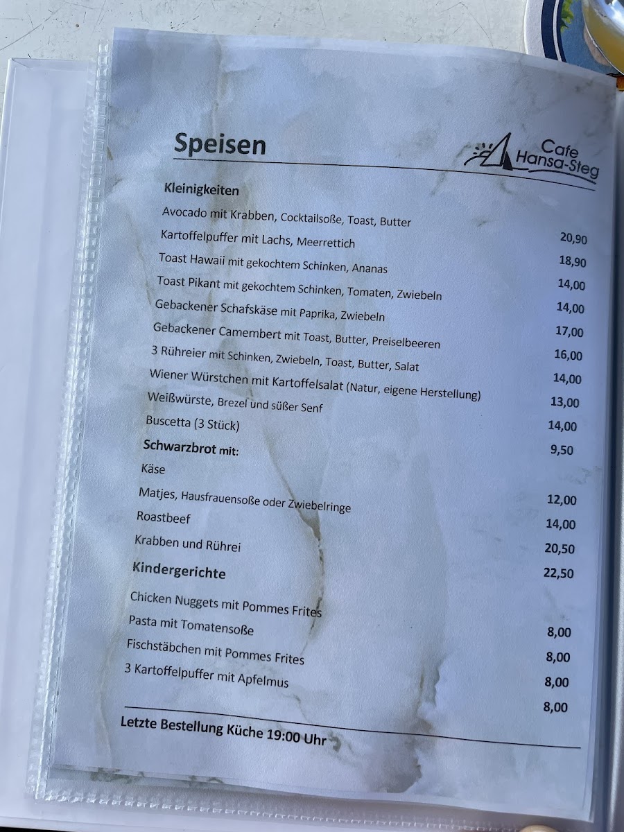 Café Hansa Steg Photo Menu 4