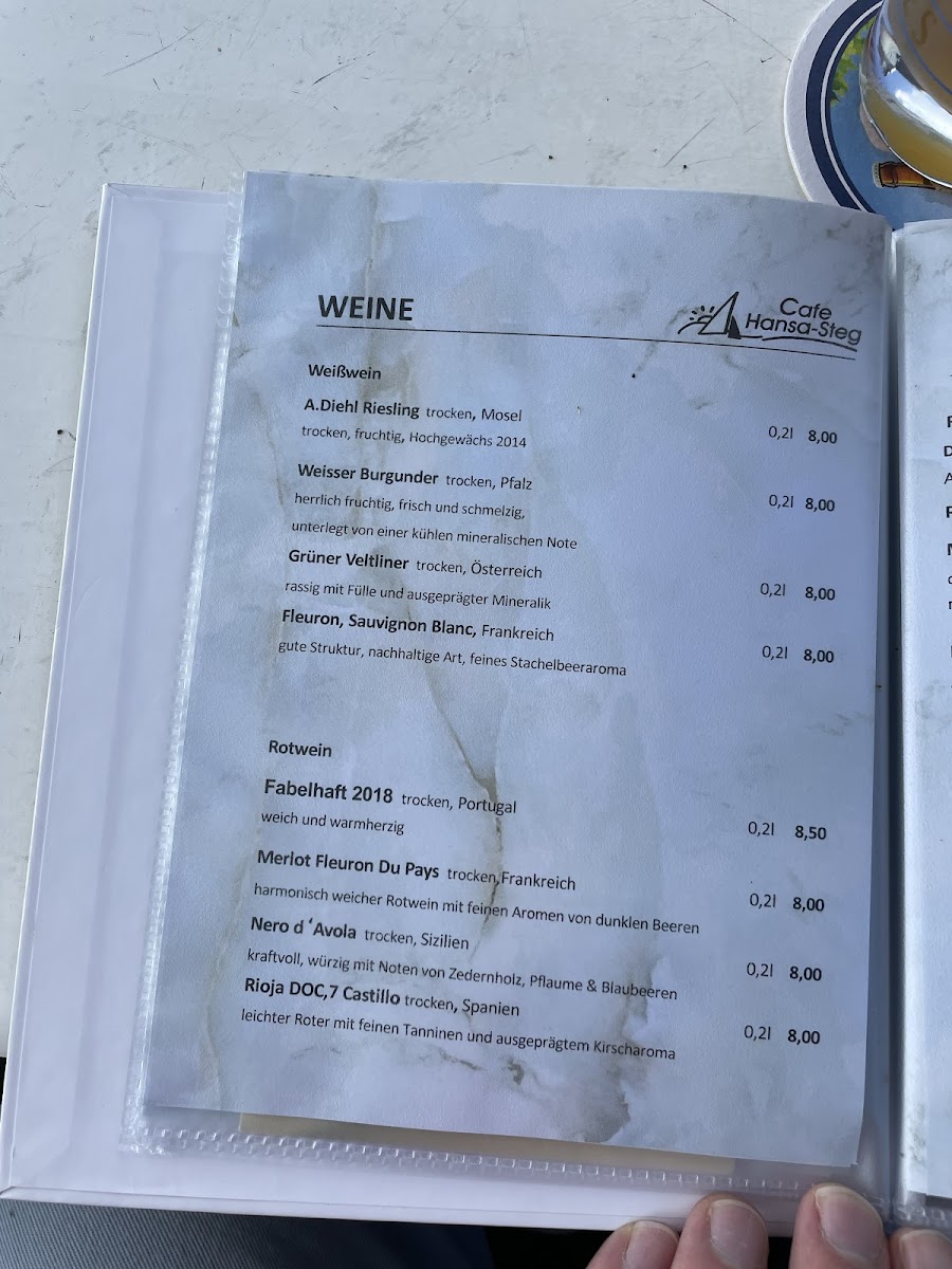 Café Hansa Steg Photo Menu 9