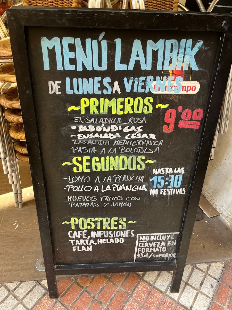 Restaurante Lambik Photo Menu 4