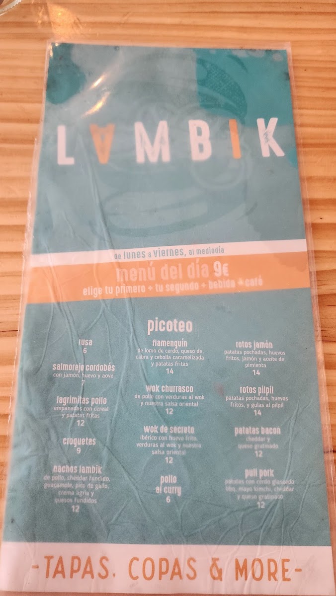 Restaurante Lambik Photo Menu 6