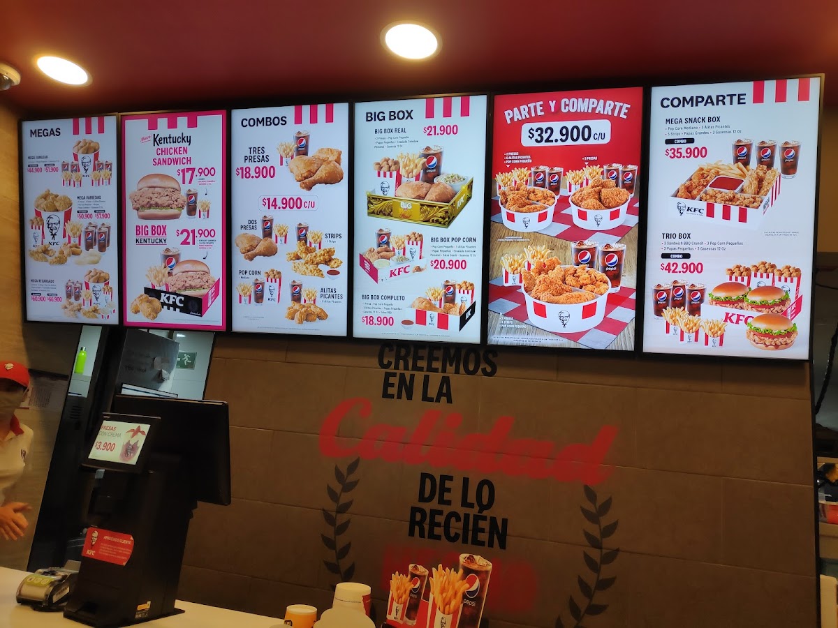 KFC Centro Armenia Photo Menu 4