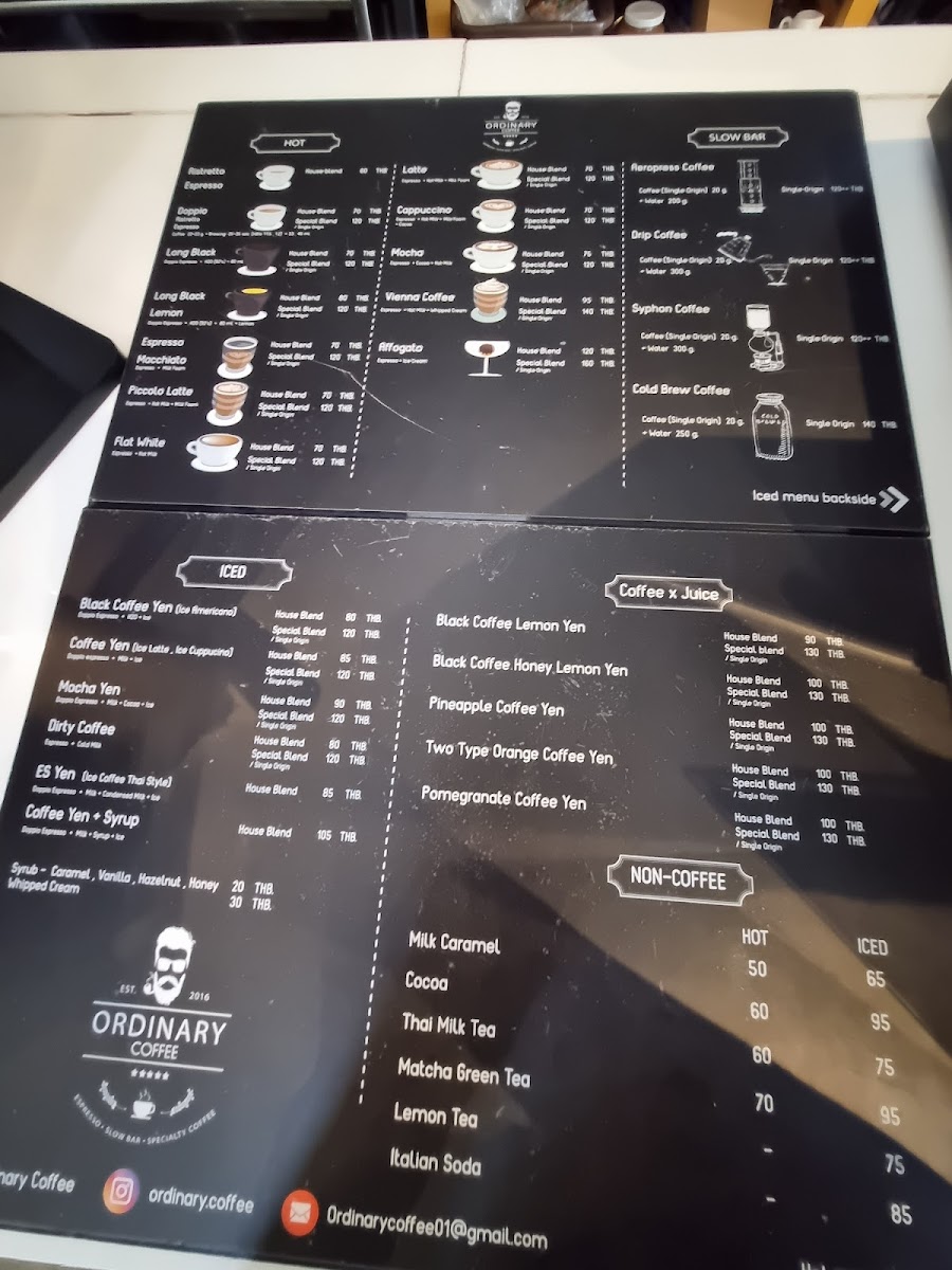 Ordinary Coffee Photo Menu 8
