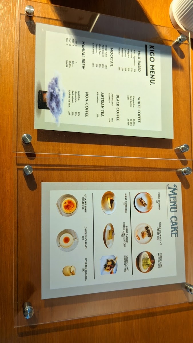 Kigo coffee Photo Menu 3