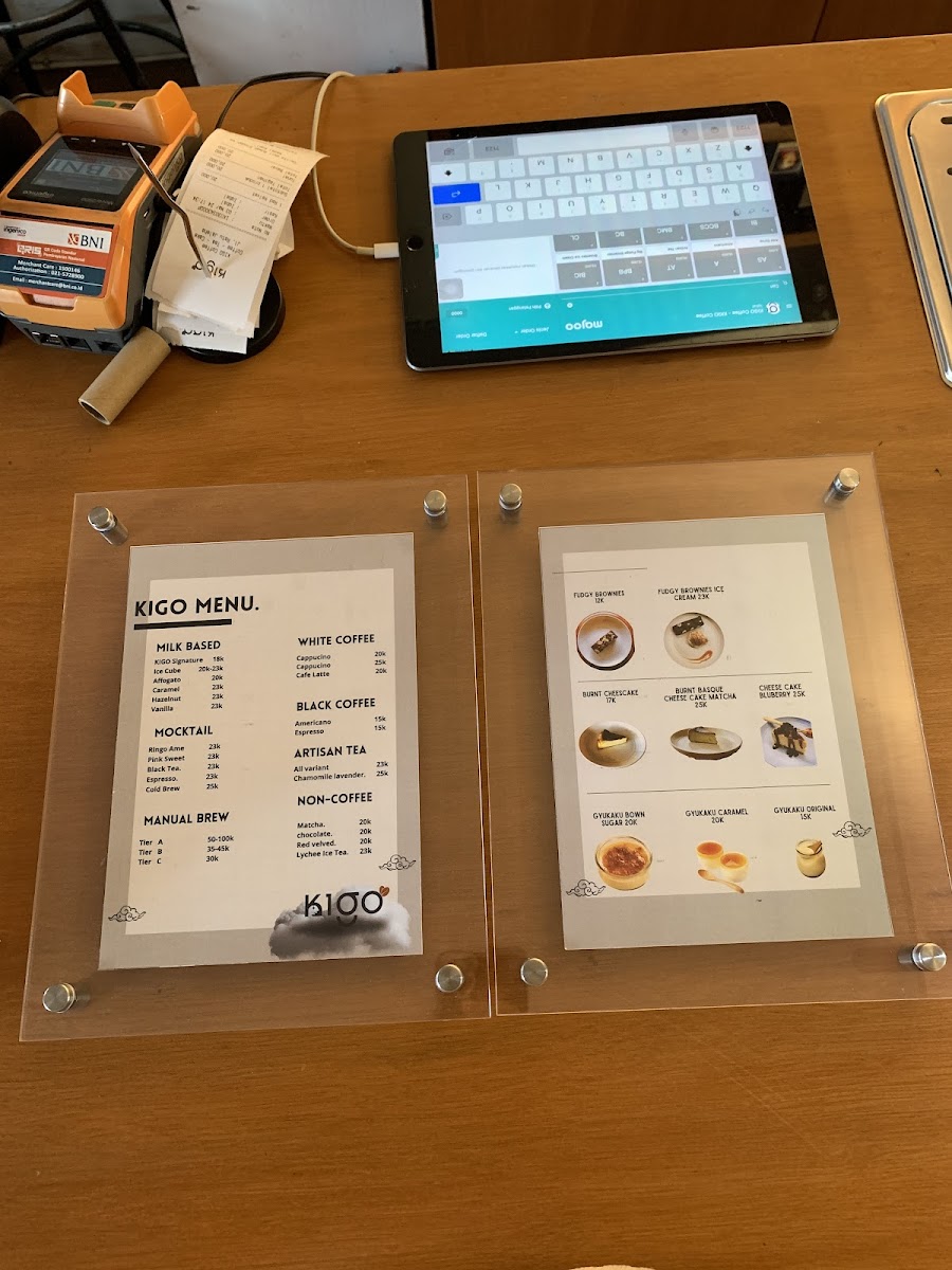 Kigo coffee Photo Menu 4