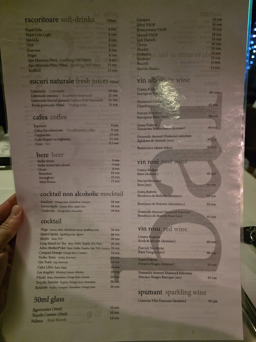 Restaurant Zahana Photo Menu 2