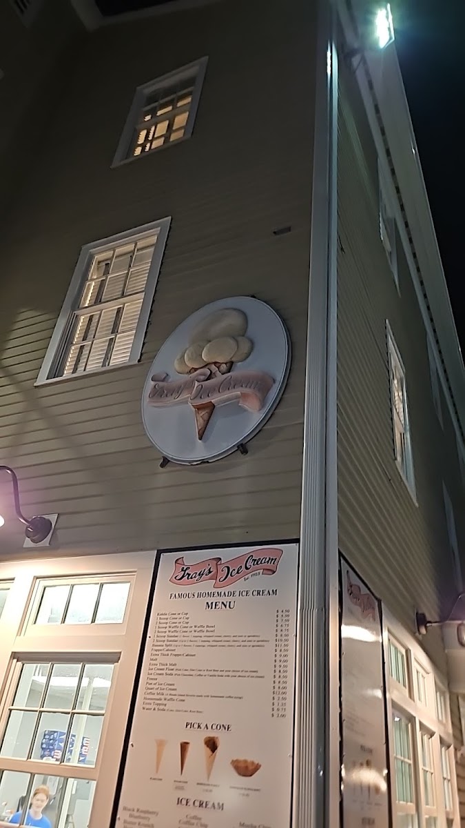 Gray's Ice Cream Photo Menu 10