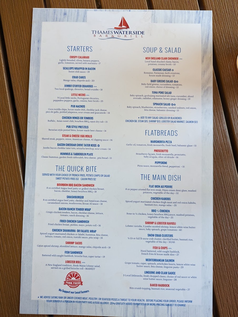 Gray's Ice Cream Photo Menu 2