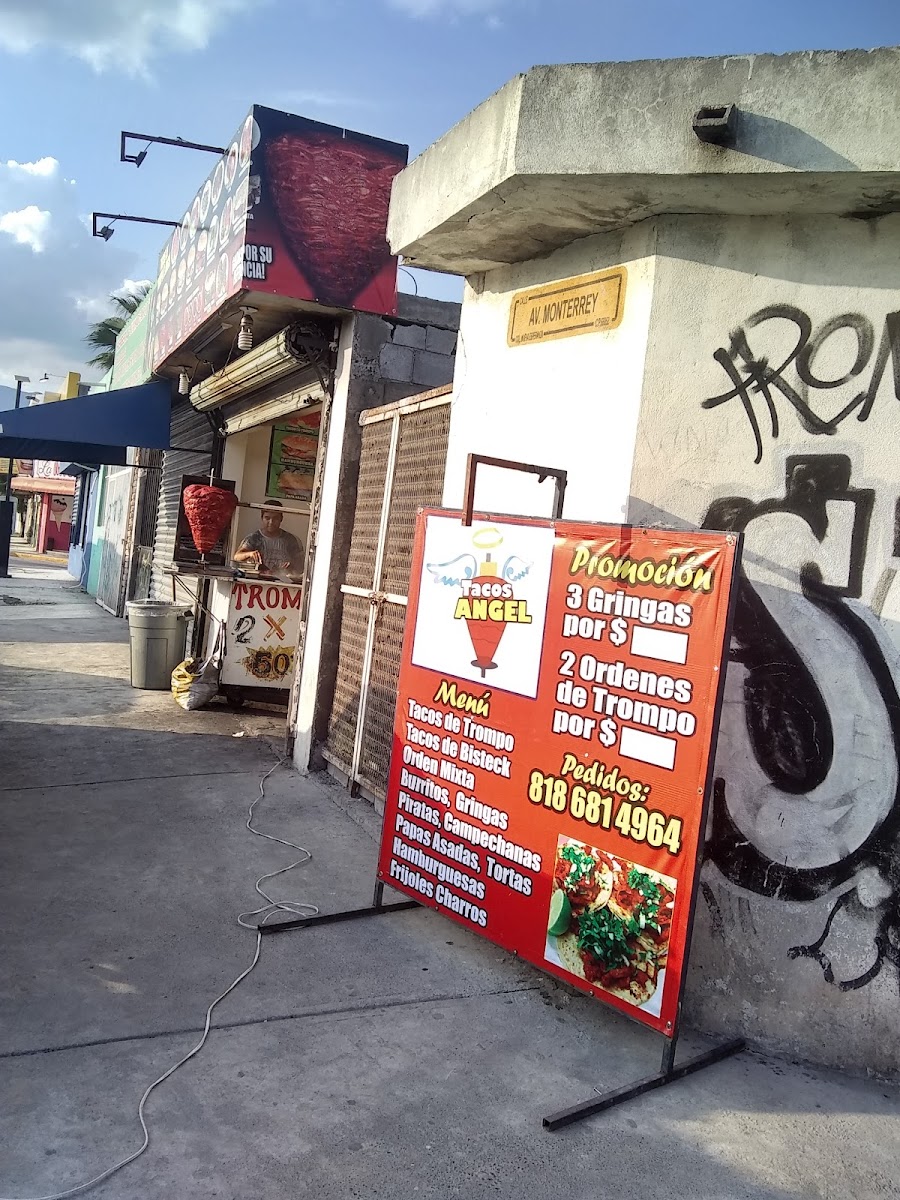 Taqueria El Angel Photo Menu 2