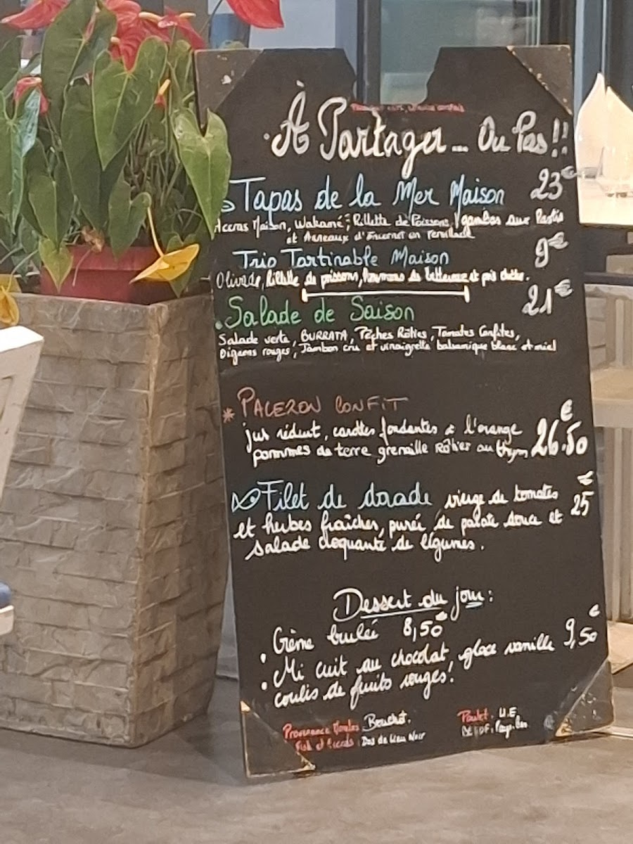 Restaurant Le Prado Photo Menu 1