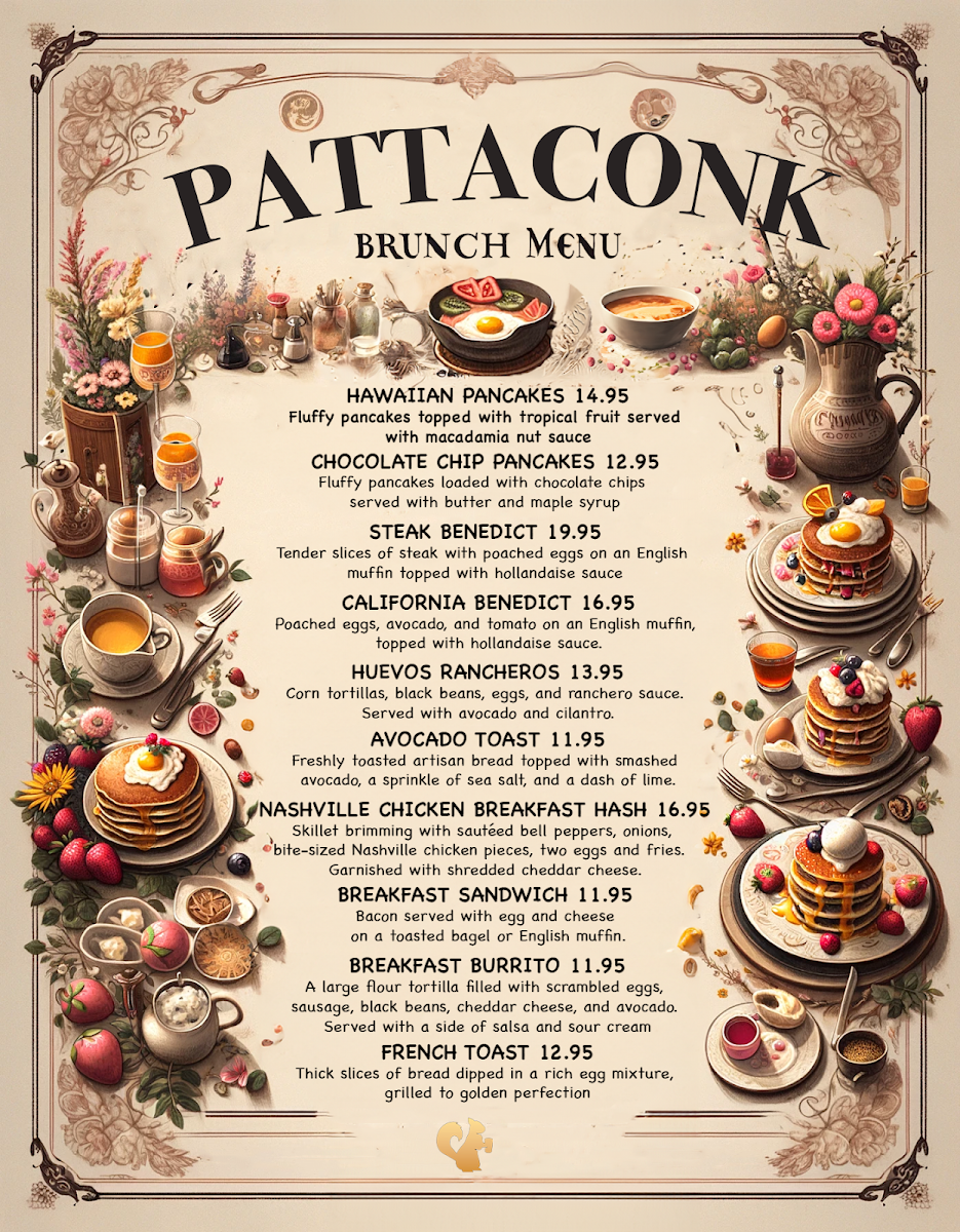 Pattaconk 1850 Bar & Grille Photo Menu 3
