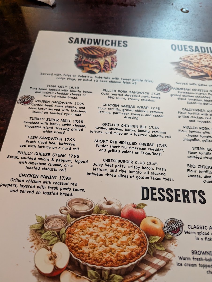 Pattaconk 1850 Bar & Grille Photo Menu 6
