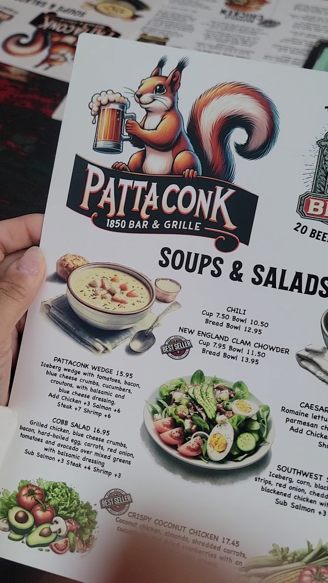 Pattaconk 1850 Bar & Grille Photo Menu 7
