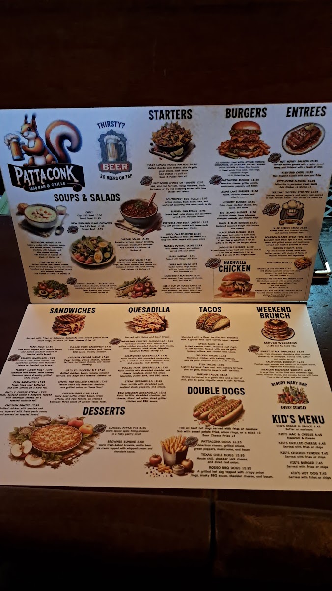 Pattaconk 1850 Bar & Grille Photo Menu 9