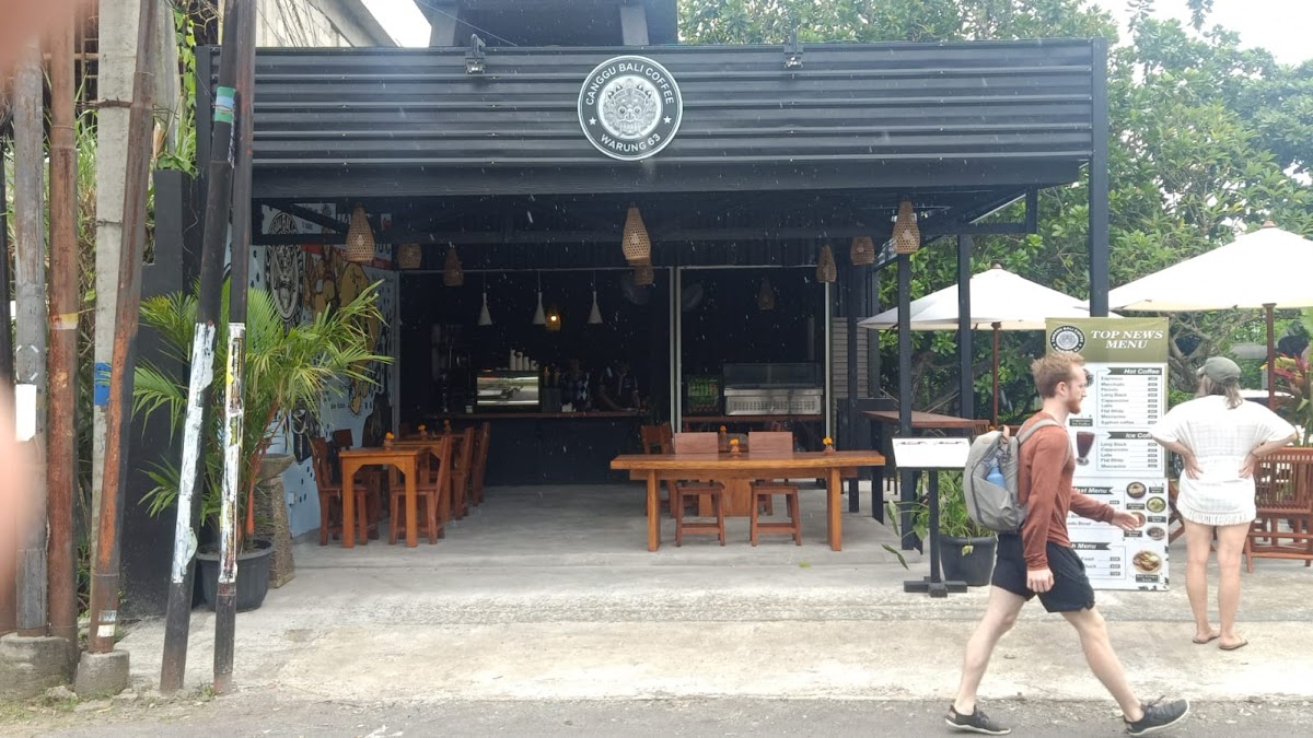Steak nelayan n Bali coffee