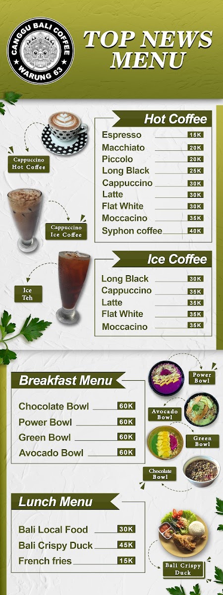 Steak nelayan n Bali coffee Photo Menu 8