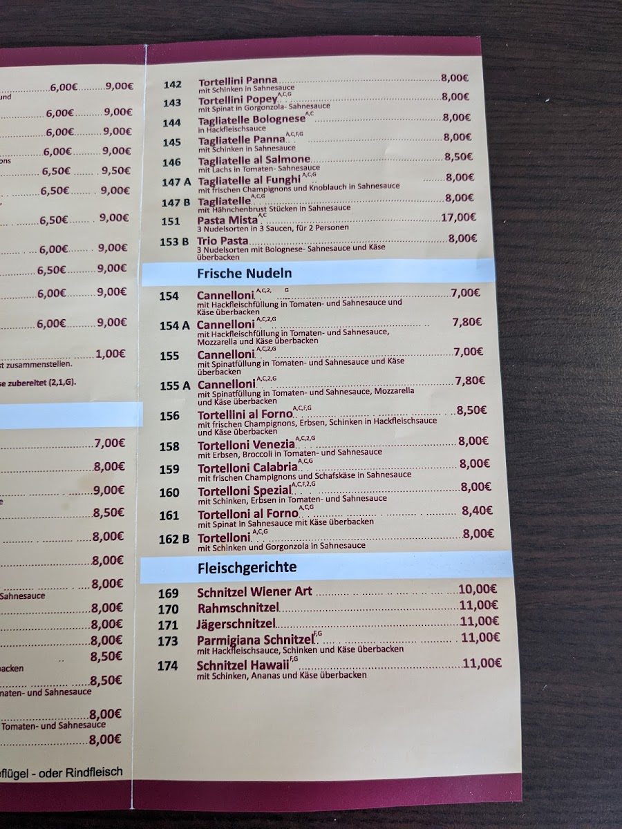 Pizzeria Bella Vita Photo Menu 2
