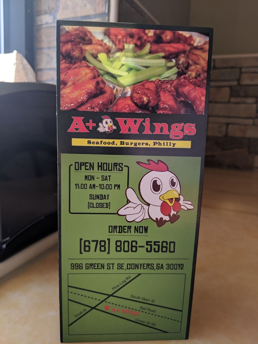A Plus Wings & Boil Seafood Photo Menu 8