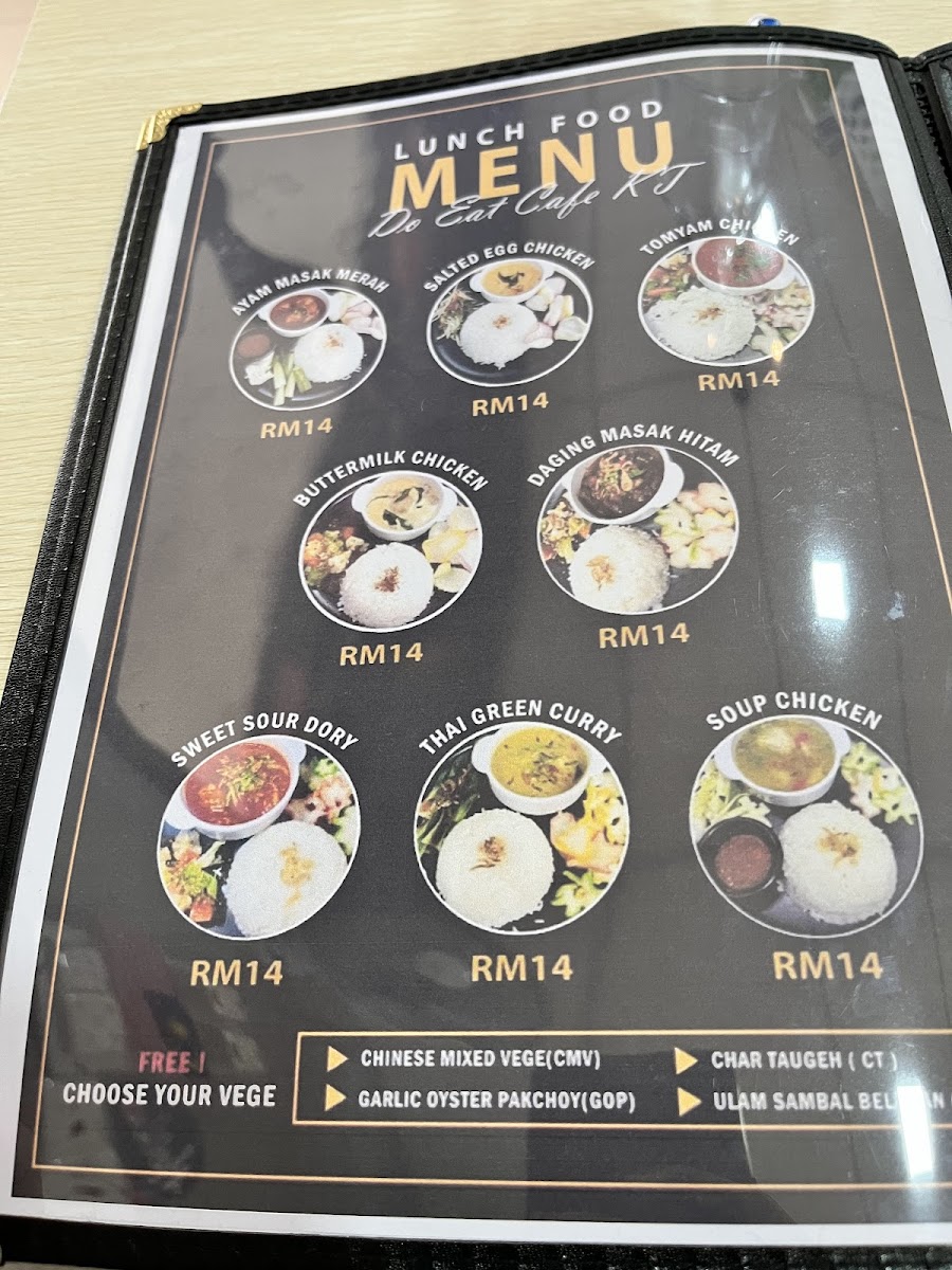 Do Eat Cafe Kuala Terengganu Photo Menu 2