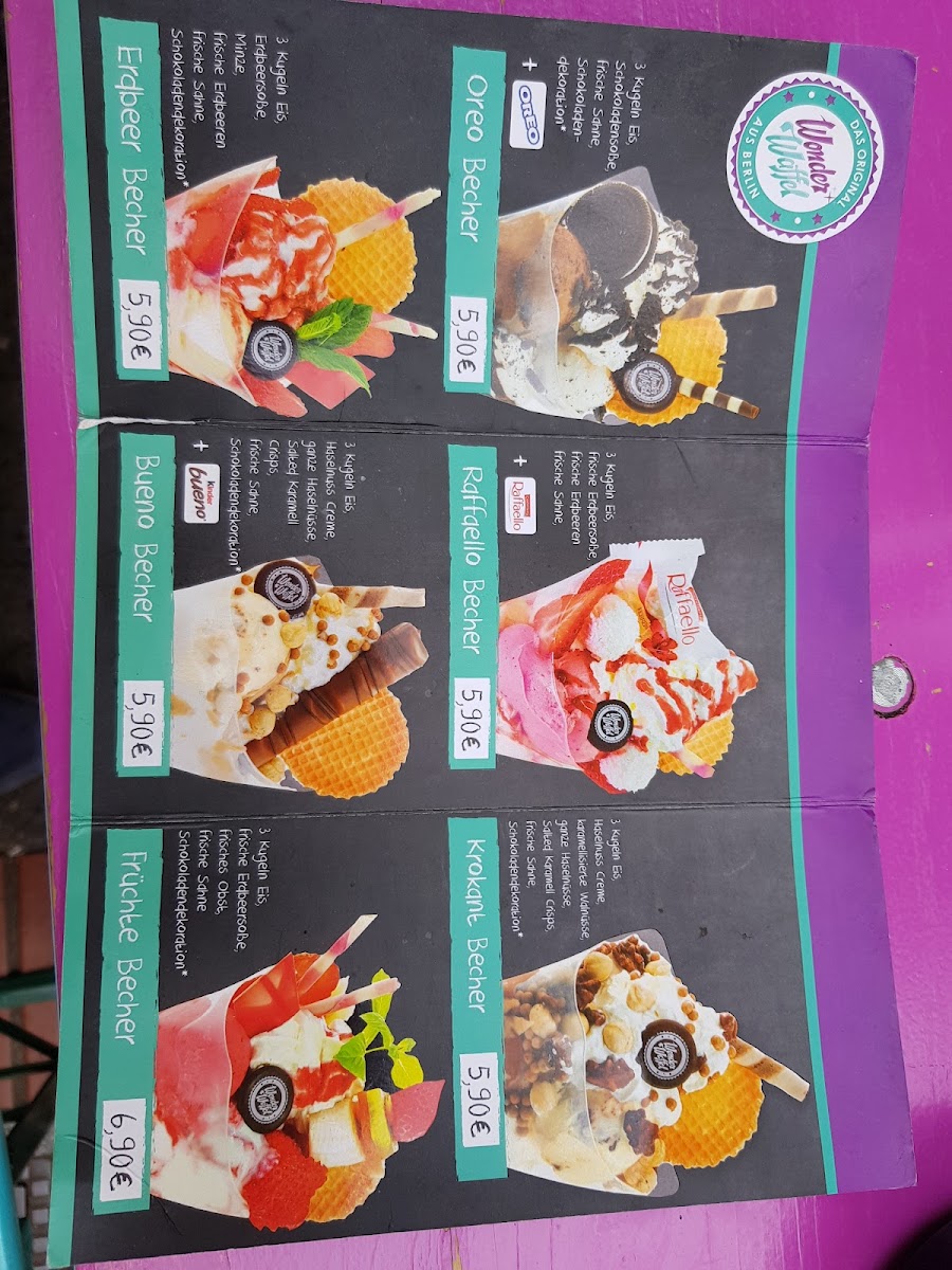 Wonder Waffel Frankfurt Photo Menu 6