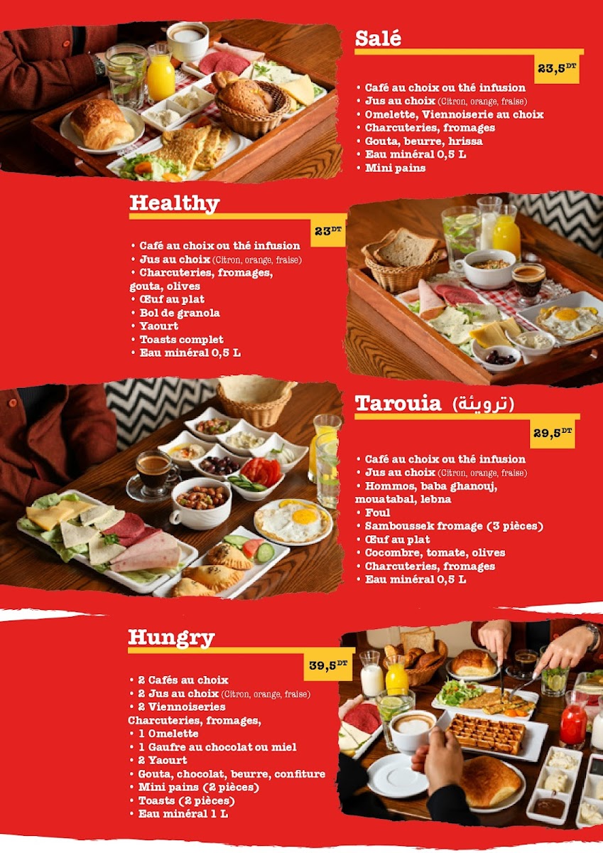 HUNGRY BIRDS Photo Menu 5